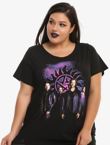 plus size supernatural shirts